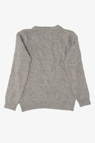 Kids Gray "Mr Cool" Snowmen Ugly Christmas Pullover (2010s)
