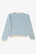 Kids Vintage Baby Blue Lydia Jane Snowflakes Ugly Christmas Pullover (1990s)