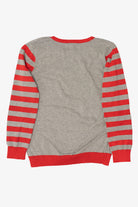 Kids Gray "The Snuggle Is Real" Dogs Ugly Christmas Pullover (2010s)