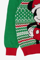 Green Disney Mickey Mouse Ugly Christmas Pullover (2010s)