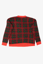 Red "Santa's Bestie" Santa Ugly Christmas Pullover (2010s)