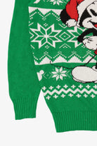 Green Disney Mickey Mouse Ugly Christmas Pullover (2010s)