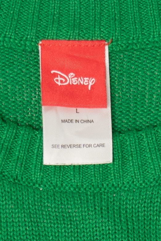 Green Disney Mickey Mouse Ugly Christmas Pullover (2010s)