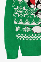 Green Disney Mickey Mouse Ugly Christmas Pullover (2010s)