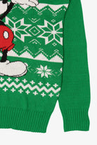 Green Disney Mickey Mouse Ugly Christmas Pullover (2010s)