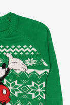 Green Disney Mickey Mouse Ugly Christmas Pullover (2010s)