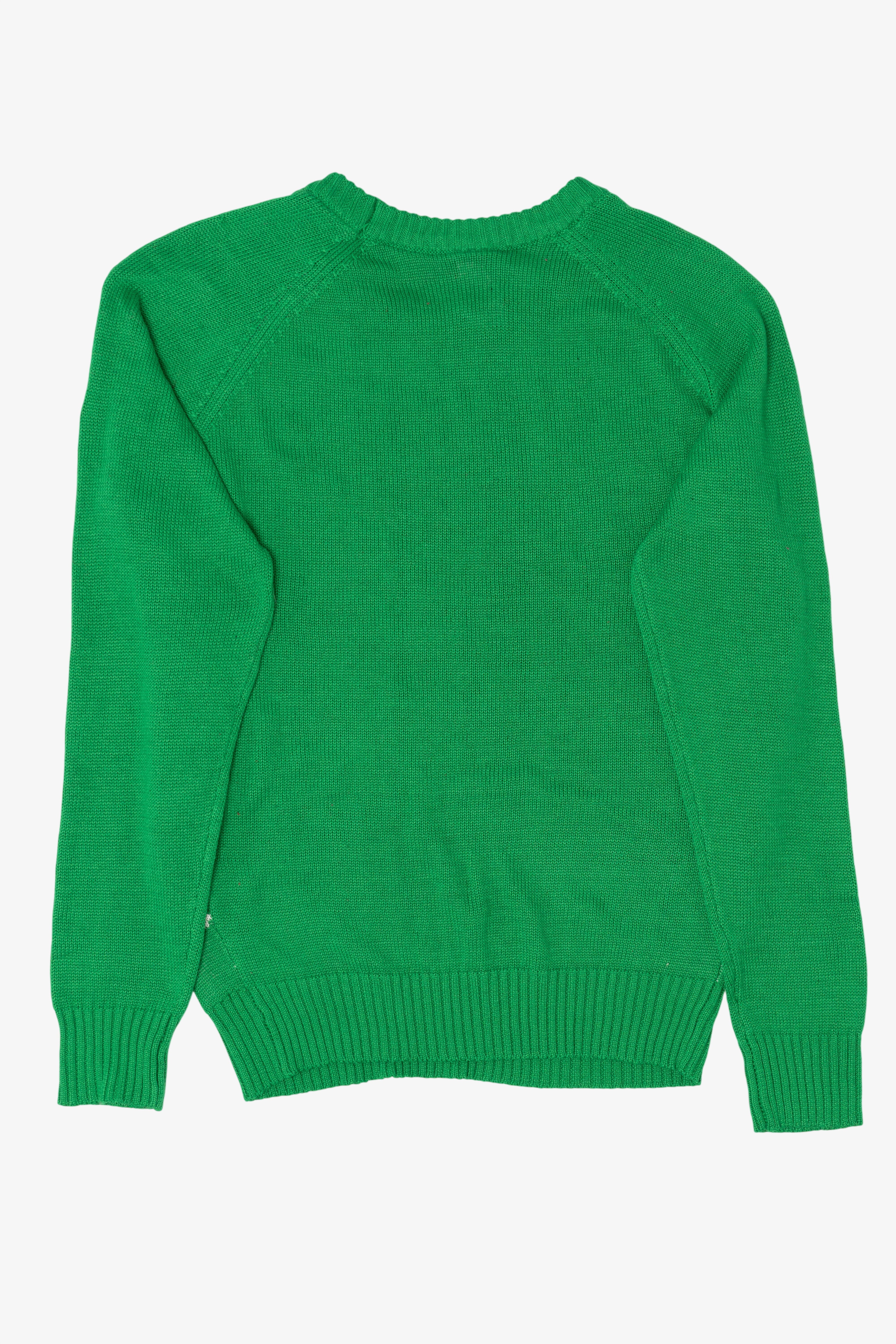 Green Disney Mickey Mouse Ugly Christmas Pullover (2010s)