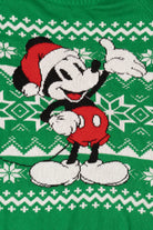 Green Disney Mickey Mouse Ugly Christmas Pullover (2010s)