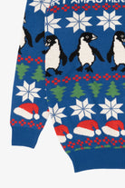 Blue Jake Austin Penguins Ugly Christmas Pullover (2020s)