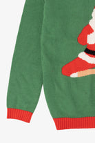 Green Norther Pole Santa "Namasleigh" Ugly Christmas Pullover (2010s)
