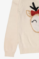 Kids Cute Reindeer Ugly Christmas Pullover (2020s)