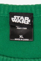 Kids Green Star Wars Ugly Christmas Pullover (2010s)