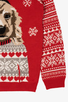 Red Love Christmas Dogs Ugly Pullover (2020s)