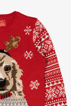 Red Love Christmas Dogs Ugly Pullover (2020s)