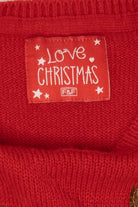 Red Love Christmas Dogs Ugly Pullover (2020s)