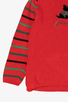 Red Merry & Bright Dogs Ugly Christmas Pullover (2010s)