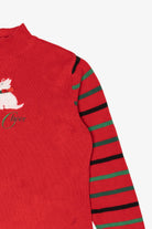 Red Merry & Bright Dogs Ugly Christmas Pullover (2010s)
