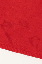 Red Merry & Bright Dogs Ugly Christmas Pullover (2010s)