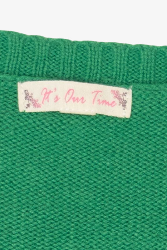 Green "Baahumbug" Ugly Christmas Pullover (2010s)