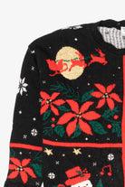 Vintage Black Nutcracker Ugly Christmas Pullover (1990s)