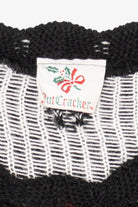Vintage Black Nutcracker Ugly Christmas Pullover (1990s)