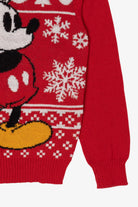Kids Red Disney Mickey Mouse Ugly Christmas Pullover (2010s)