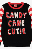 Kids "Candy Cane Cutie" Ugly Christmas Pullover (2010s)
