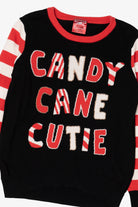 Kids "Candy Cane Cutie" Ugly Christmas Pullover (2010s)