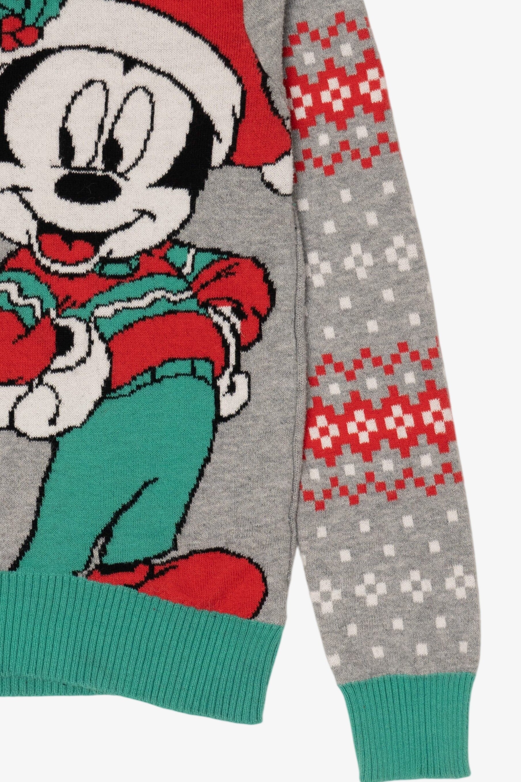 Kids Mickey And Minnie Mouse Disney Ugly Christmas Pullover (2010s)