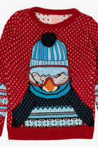 Kids Penguin Ugly Christmas Pullover (2020s)