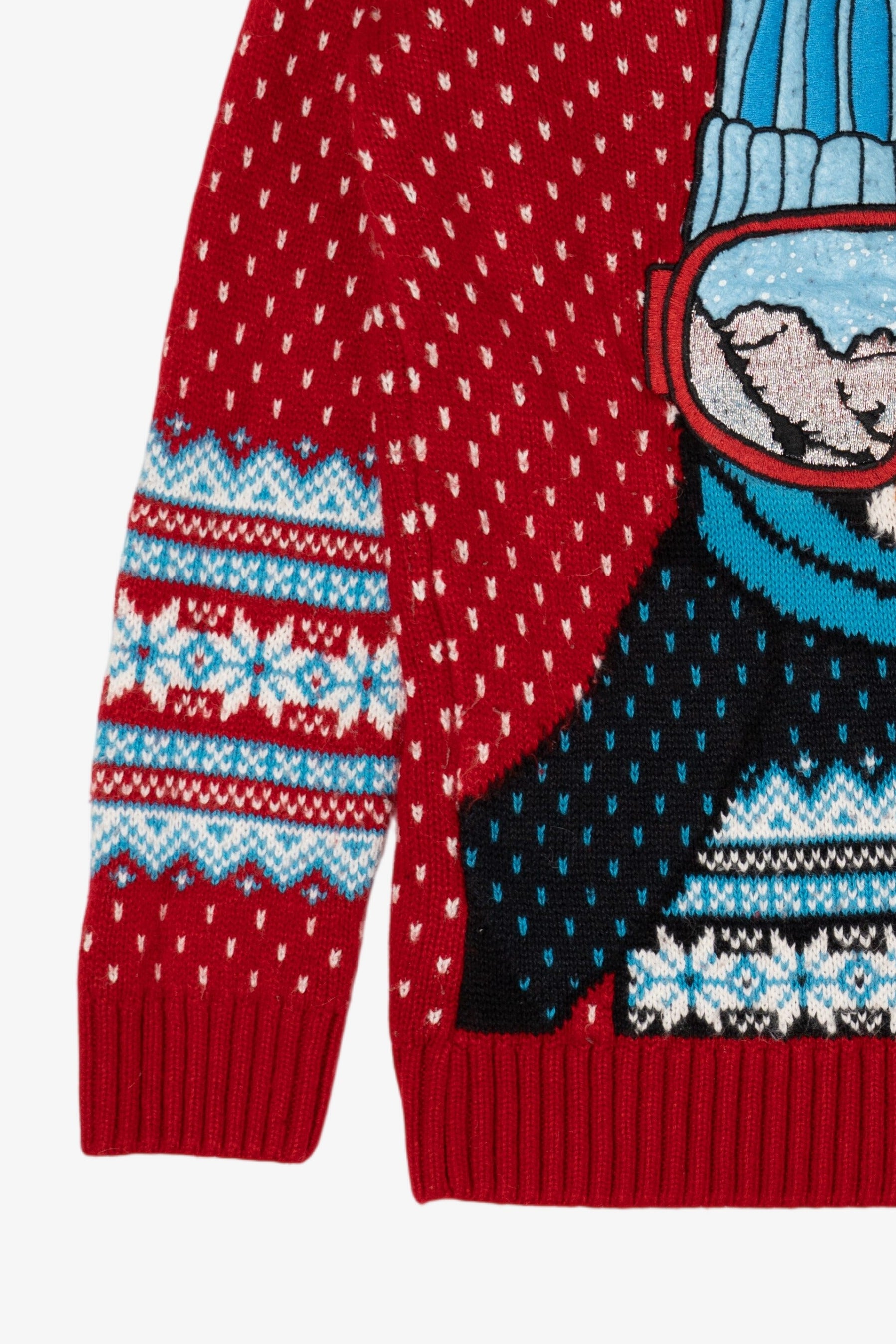 Kids Penguin Ugly Christmas Pullover (2020s)