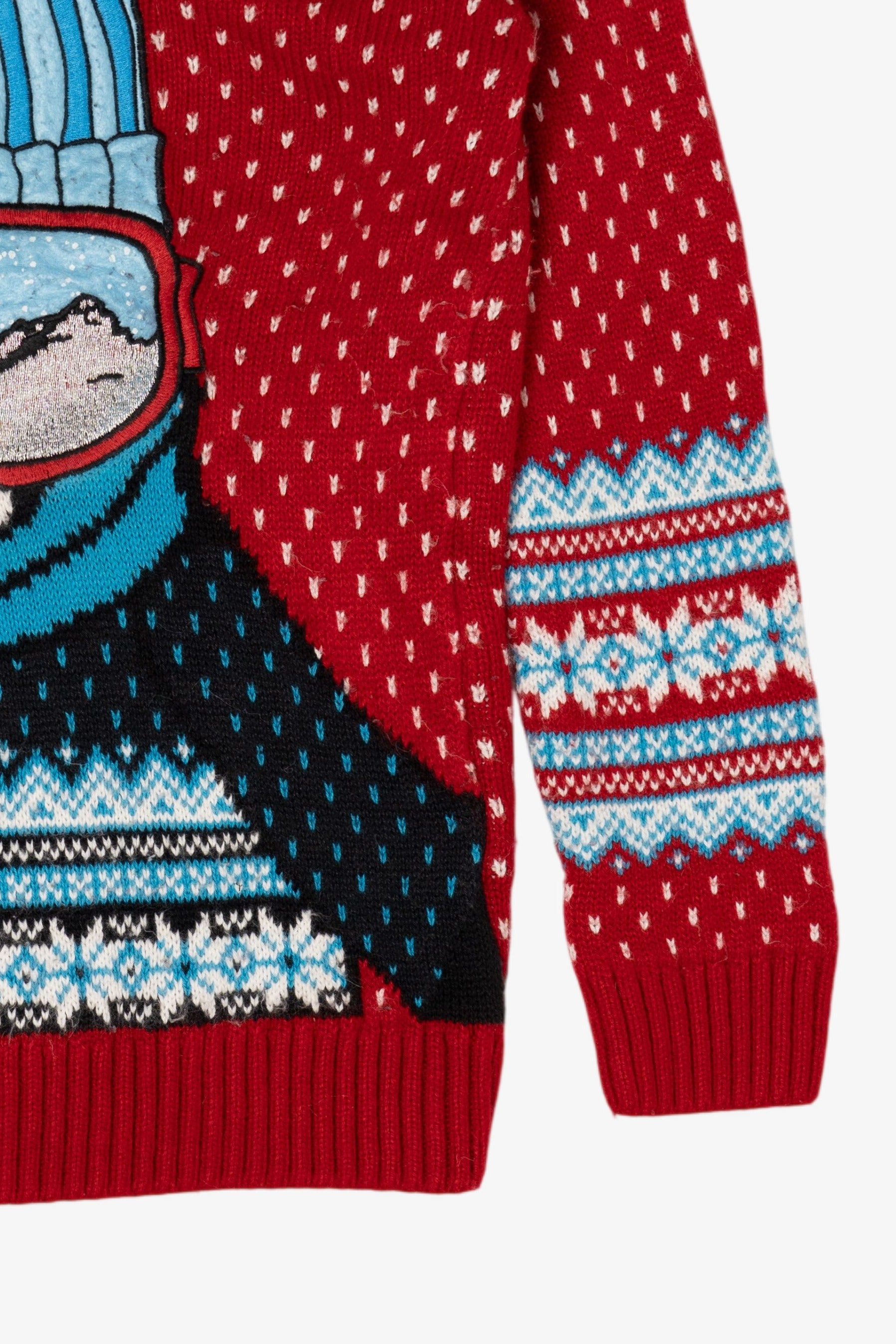 Kids Penguin Ugly Christmas Pullover (2020s)