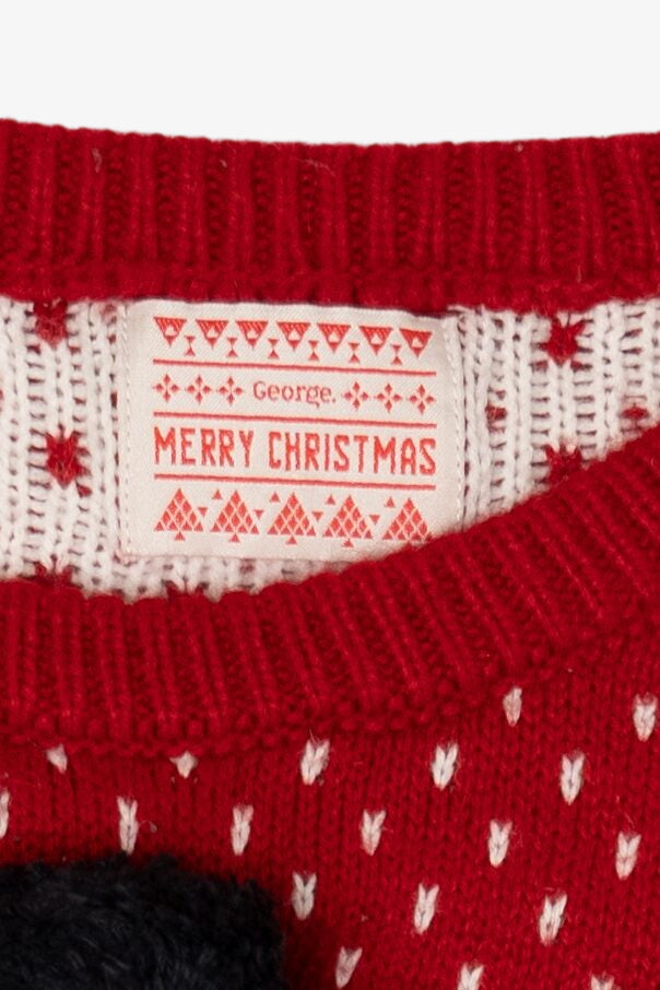 Kids Penguin Ugly Christmas Pullover (2020s)