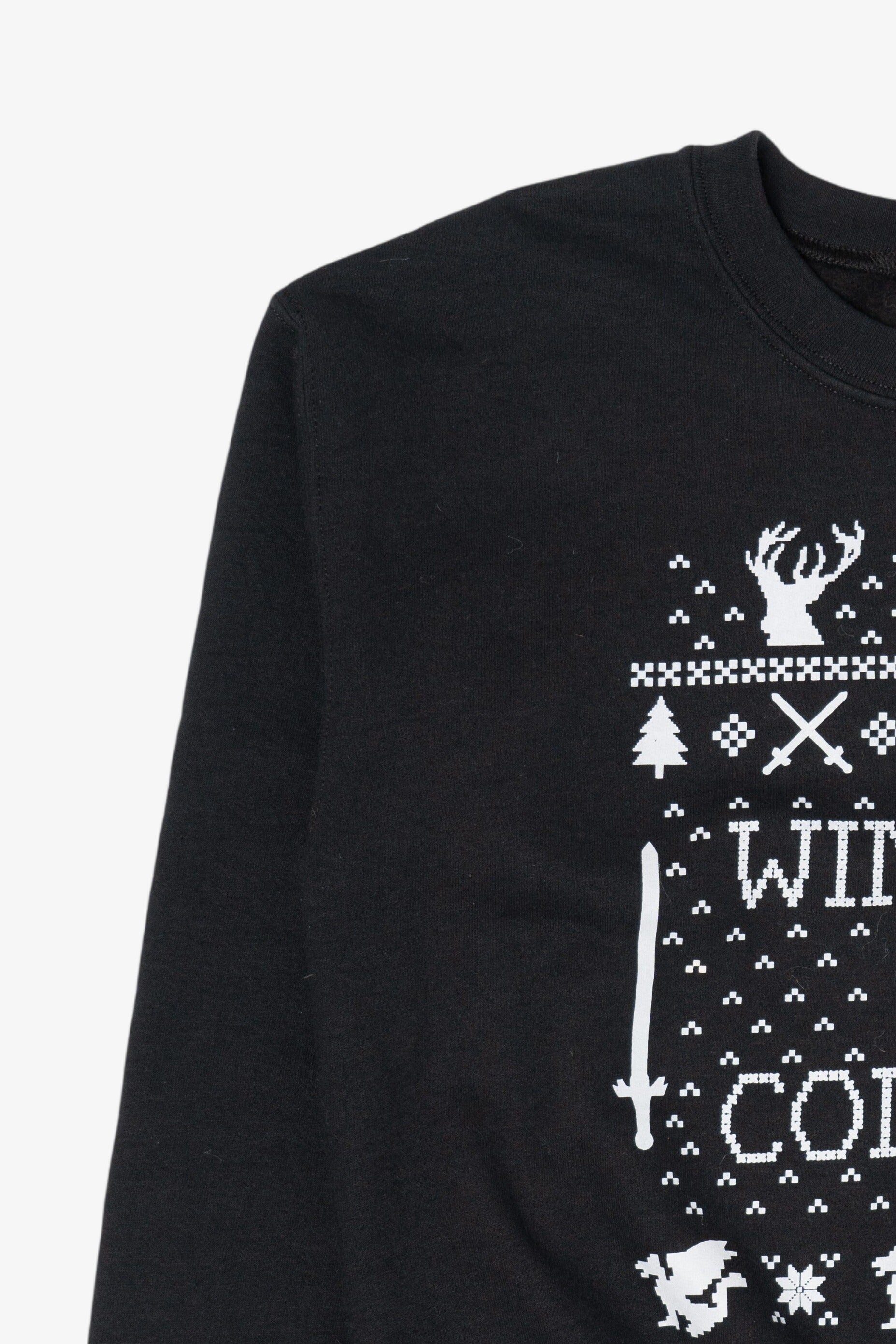 Game Of Thrones "Winter Is Coming" Ugly Christmas Sweatshirt (2010s)