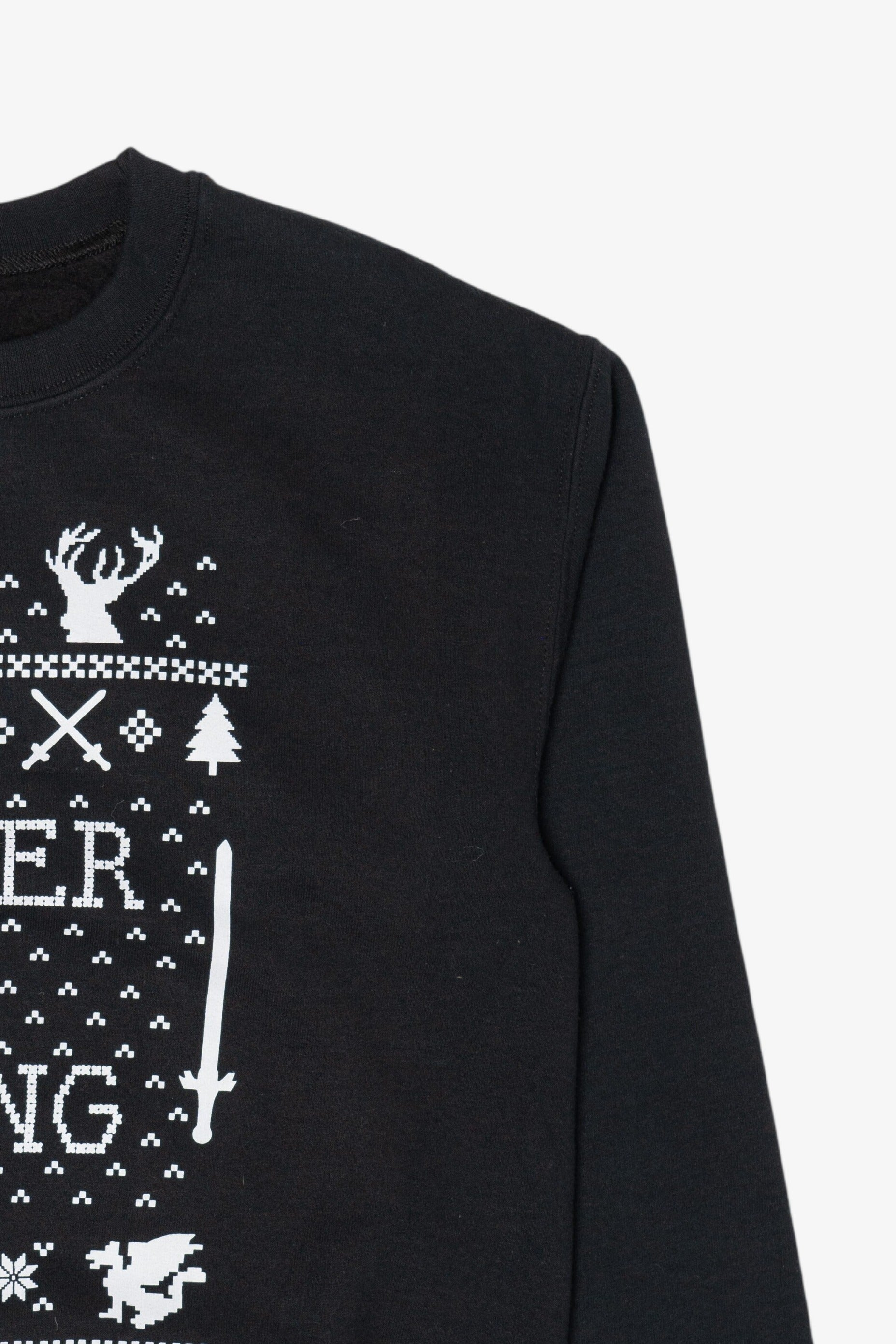 Game Of Thrones "Winter Is Coming" Ugly Christmas Sweatshirt (2010s)