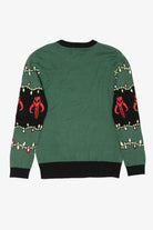 Dark Green Star Wars "Merry Force Be With You" Grogu Ugly Christmas Pullover (2020s)