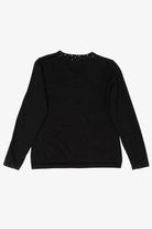 Vintage Black Lightweight Jack B. Quick Santa Ugly Christmas Pullover (2000s)