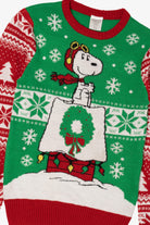 Green Peanuts Snoopy Ugly Christmas Pullover (2020s)