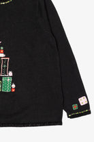 Vintage Black Tiara Presents Tree Ugly Christmas Pullover (2000s)