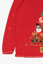 Vintage Red Basic Editions Ugly Christmas Pullover (2000s)