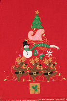 Vintage Red Basic Editions Ugly Christmas Pullover (2000s)
