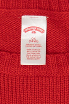 Red Holiday Time Bulldog Ugly Christmas Pullover (2010s)