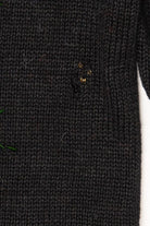 Vintage Black B.P. Design Tree Ugly Christmas Pullover (1990s)