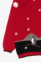 Vintage Red Alfred Dunner Penguin Ugly Christmas Pullover (2000s)