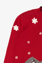 Vintage Red Alfred Dunner Penguin Ugly Christmas Pullover (2000s)