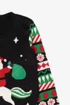 Santa On Unicorn Ugly Christmas Sweater (2010s)