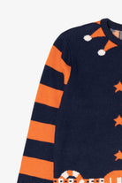 Navy Blue "Merry Christmas From The B&M Elves" Ugly Christmas Sweater (2010s)