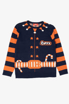 Navy Blue "Merry Christmas From The B&M Elves" Ugly Christmas Sweater (2010s)