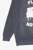 Gray "Fleece Navidad" Sheep Ugly Christmas Sweatshirt (2020s)