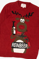 "Reinbeer" Reindeer Ugly Christmas Pullover (2020s)